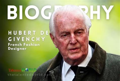 lucien taffin de givenchy|hubert de givenchy biography.